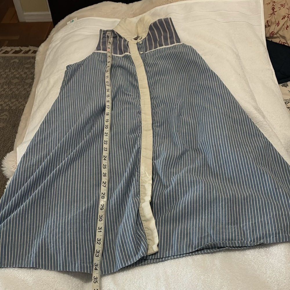 Vintage Rag & Bone linen blend shift dress w/ hidden buttons from Neiman’s . - Picture 10 of 13